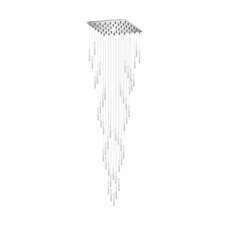 Lustre d'escalier Amélie Crystal Ring