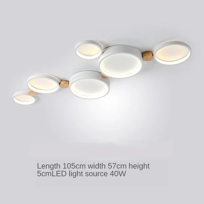 Modern LED Ceiling Light – Minimalist Flush Mount for Living Room, Bedroom & Dining Area