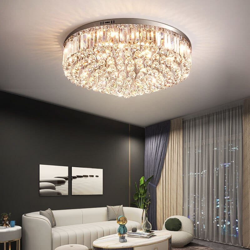 Clara Raindrop Crystal Ceiling Light