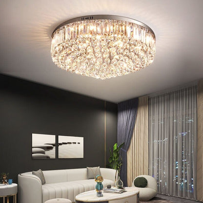 Clara Raindrop Crystal Ceiling Light