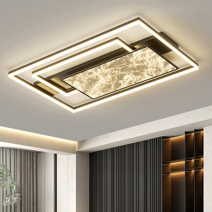 Nordic LED Ceiling Light – Minimalist Dimmable Flush Mount for Living Room & Bedroom