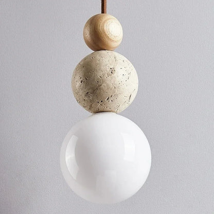 Suspension Béatrice Wabi-Sabi en pierre