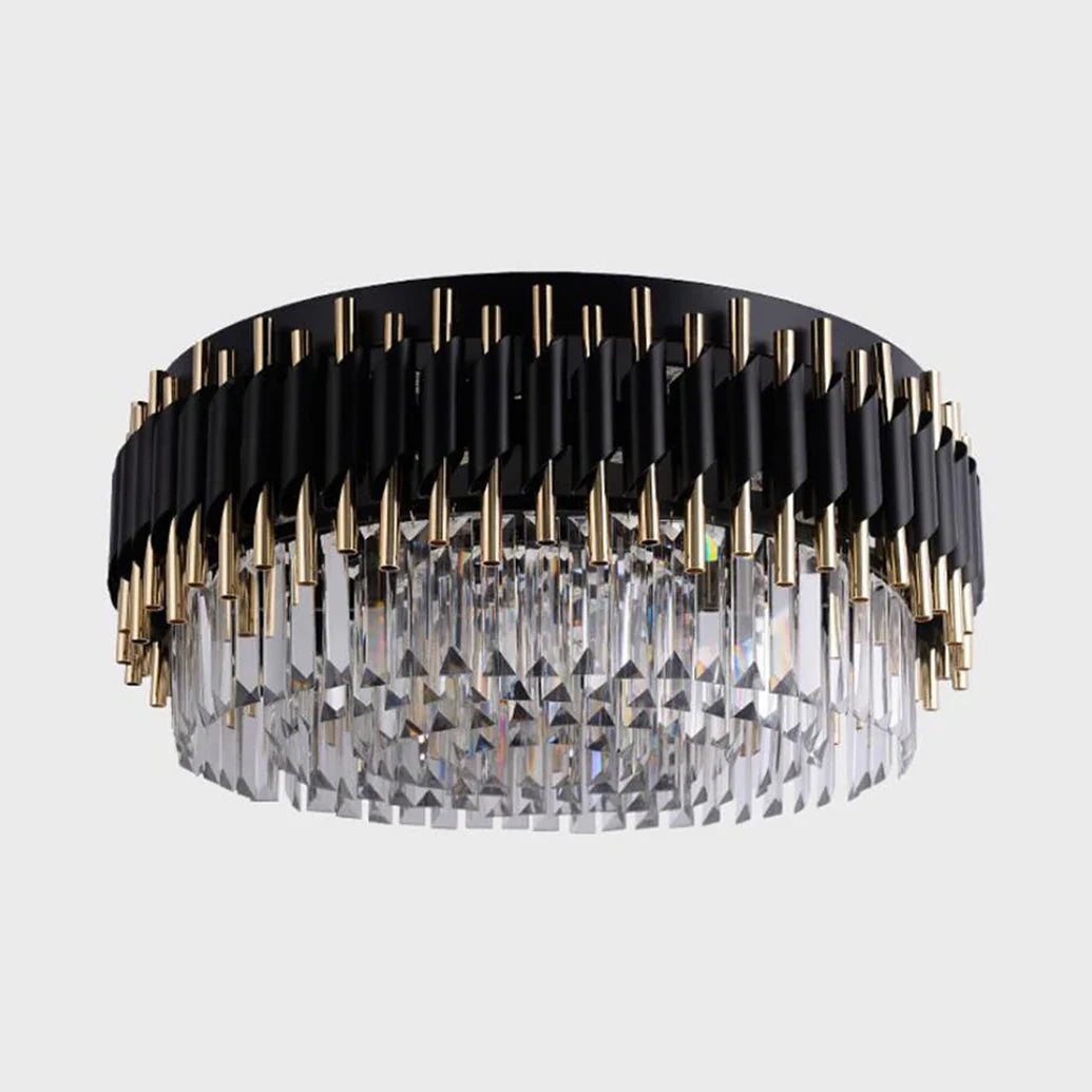 Amélie Luxury Crystal Black Chandelier
