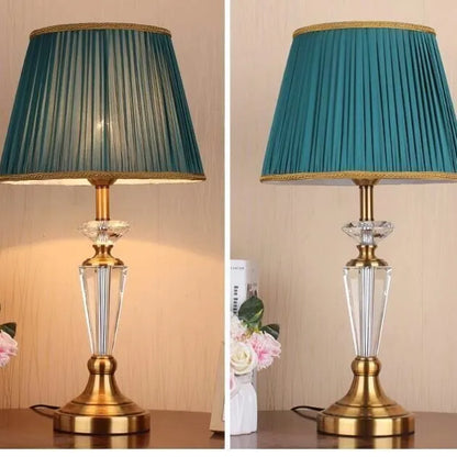 Lampadaire Rétro Européen en Cristal pour Salon et Chambre