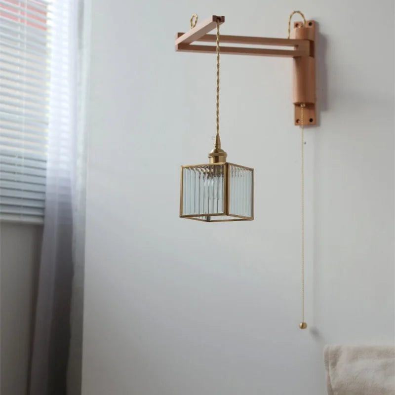 Applique murale en verre Aurore Wabi Sabi, style nordique