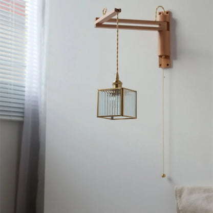Applique murale en verre Aurore Wabi Sabi, style nordique