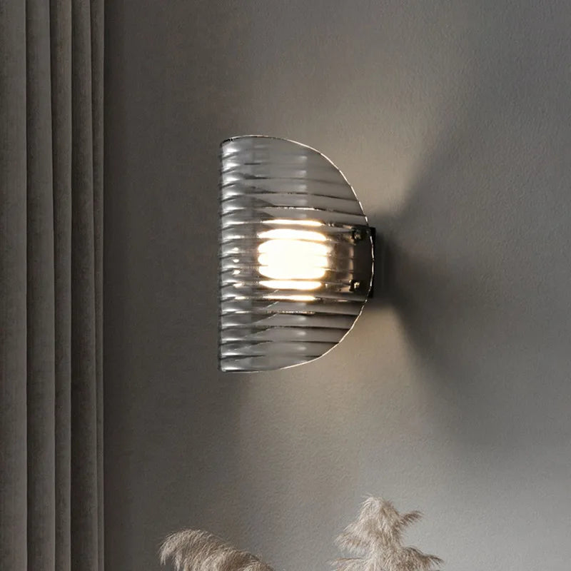 Applique murale LED Camille Obsidian Ray
