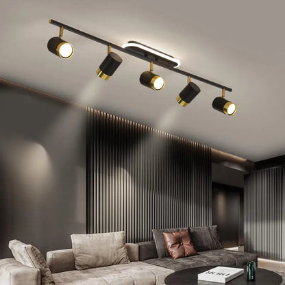 Plafonnier Projecteur LED Élise Noir & Blanc Moderne