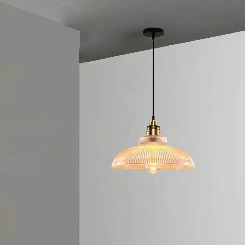 Suspension côtelée Seraphina Linden Glow