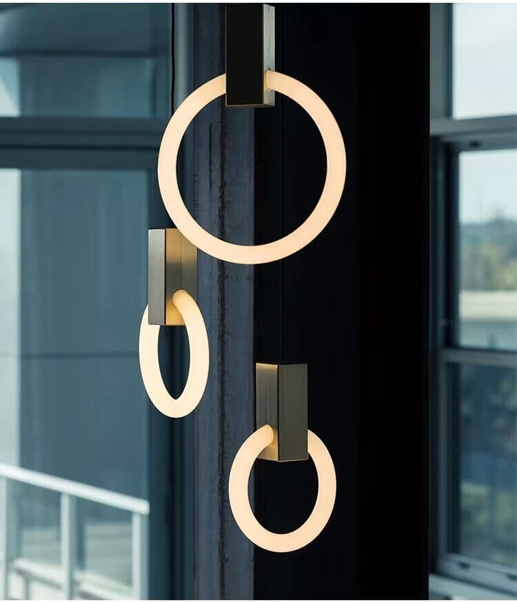 Pendentif Isabelle Cercle Lumineux