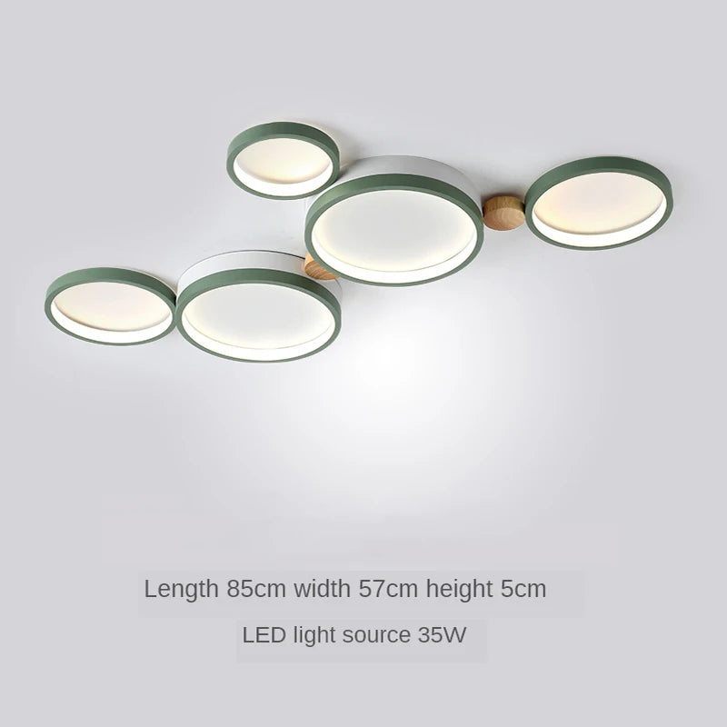 Modern LED Ceiling Light – Minimalist Flush Mount for Living Room, Bedroom & Dining Area