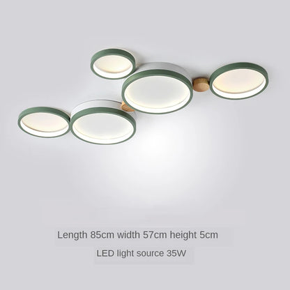 Modern LED Ceiling Light – Minimalist Flush Mount for Living Room, Bedroom & Dining Area