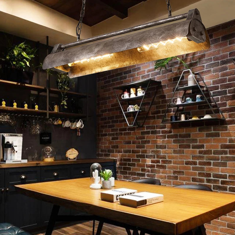 Clémence Industrial Loft Retro Chain Pendant Light