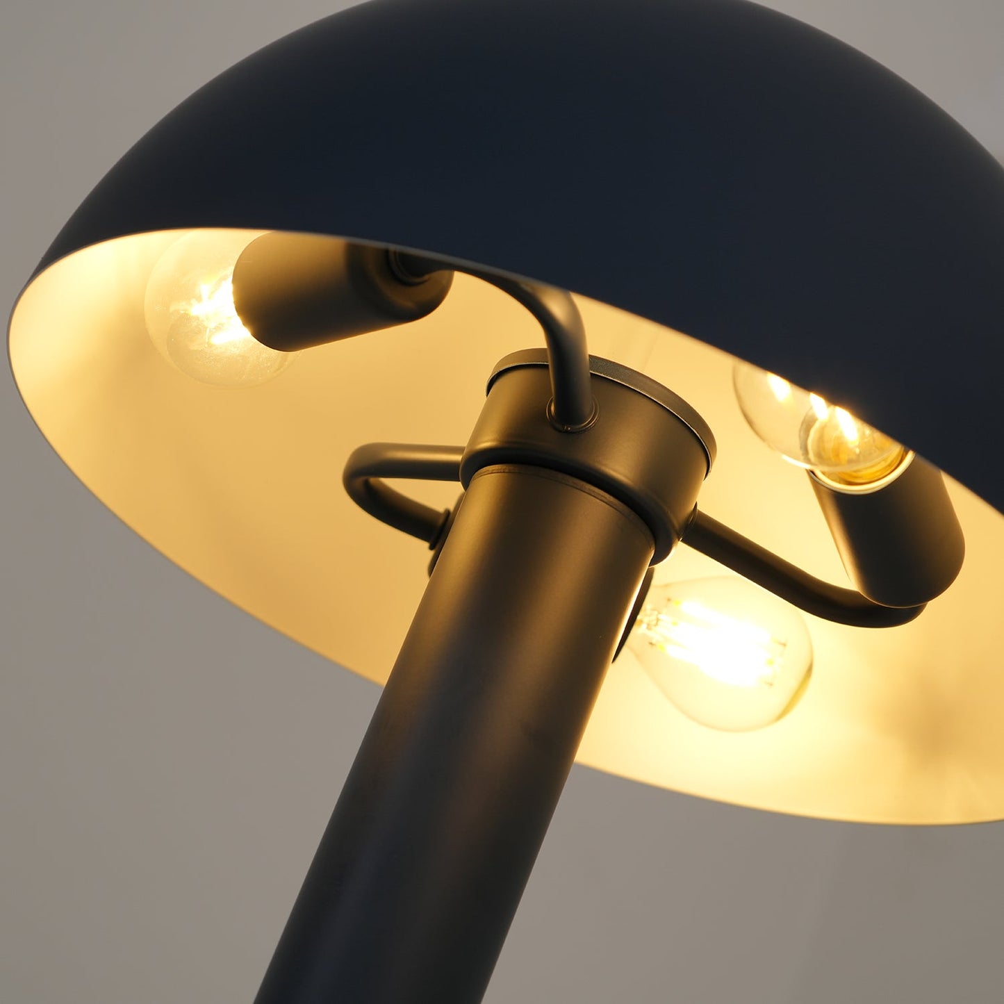 Céleste Mushroom Table Lamp with Sculptural Metal Design