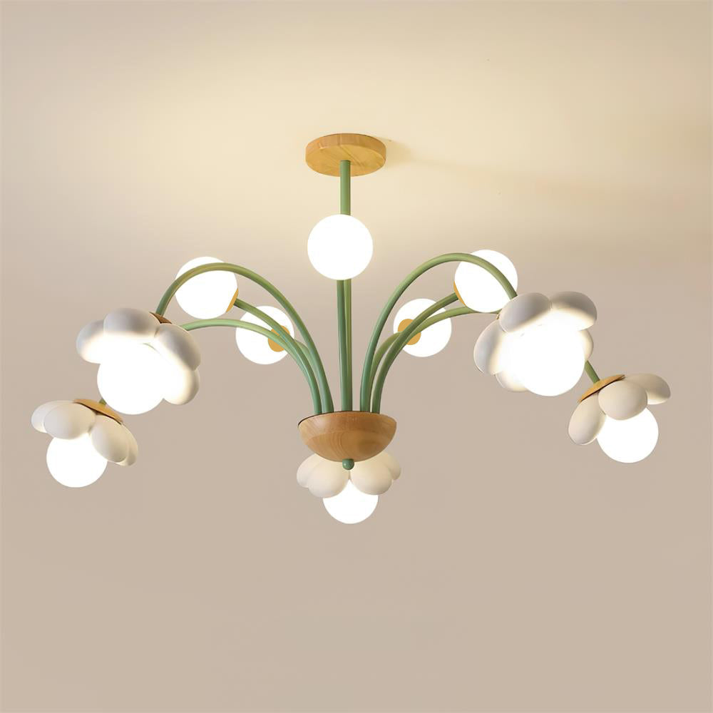 Elodie Sika Flower Chandelier