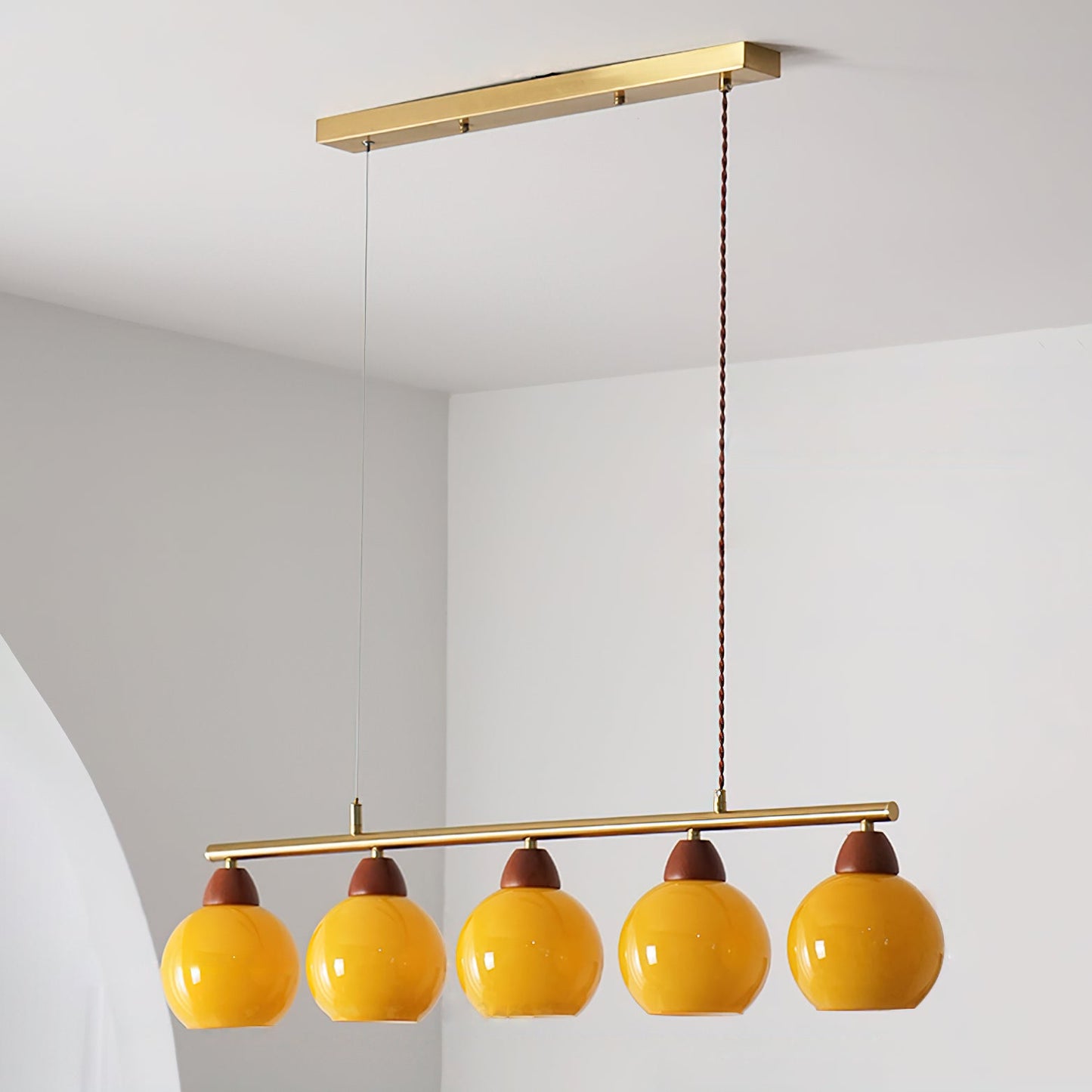 Amélie Tala Glass Chandelier