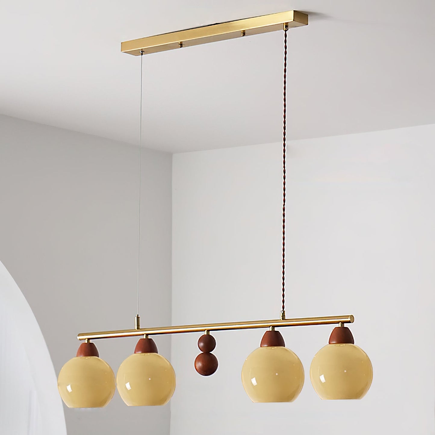 Amélie Tala Glass Chandelier