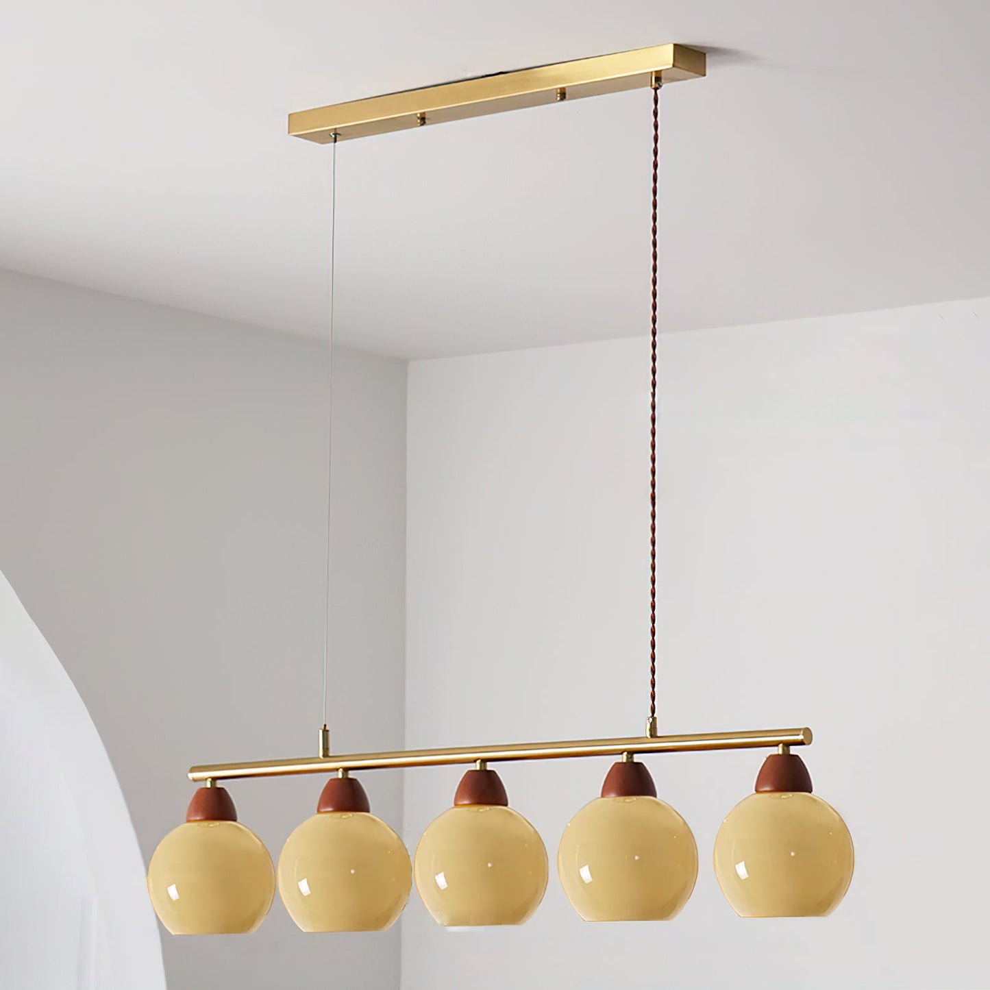 Amélie Tala Glass Chandelier
