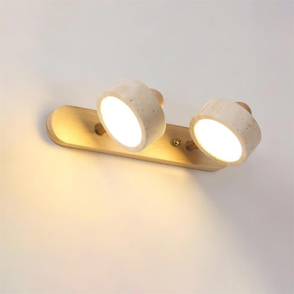 Applique murale Élodie Tavros avec têtes LED orientables