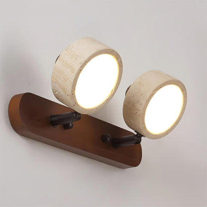 Applique murale Élodie Tavros avec têtes LED orientables