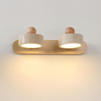 Applique murale Élodie Tavros avec têtes LED orientables