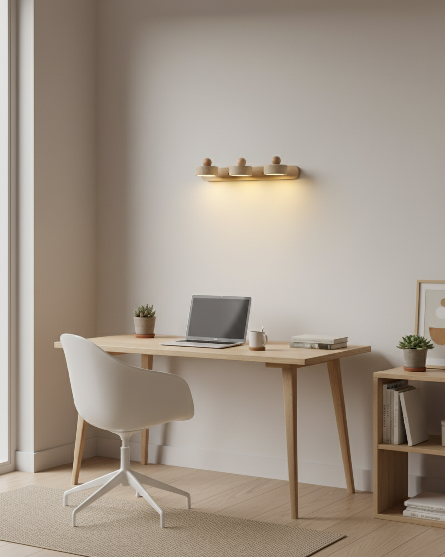 Applique murale Élodie Tavros avec têtes LED orientables