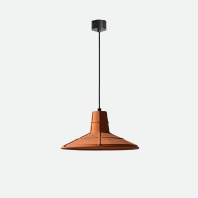 Camille Terracotta Hut Cement Pendant LED Light