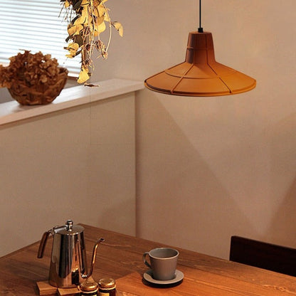 Camille Terracotta Hut Cement Pendant LED Light