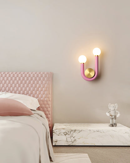Thalia U Applique Murale Moderne en Fer et Acrylique