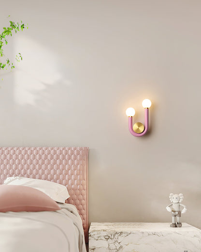 Thalia U Applique Murale Moderne en Fer et Acrylique