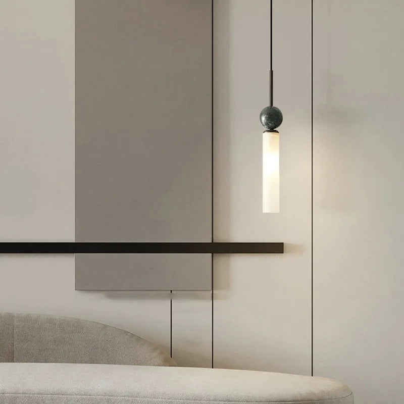 Suspension cylindre LED Éloise Tovar