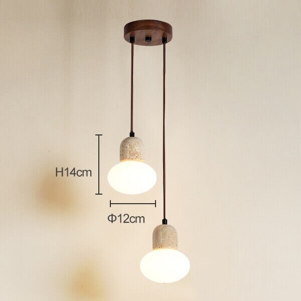 Suspension industrielle Sophie Travertin