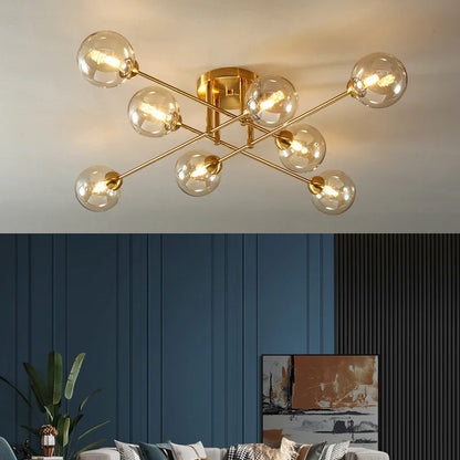 Isabelle Spherical Glass Chandelier