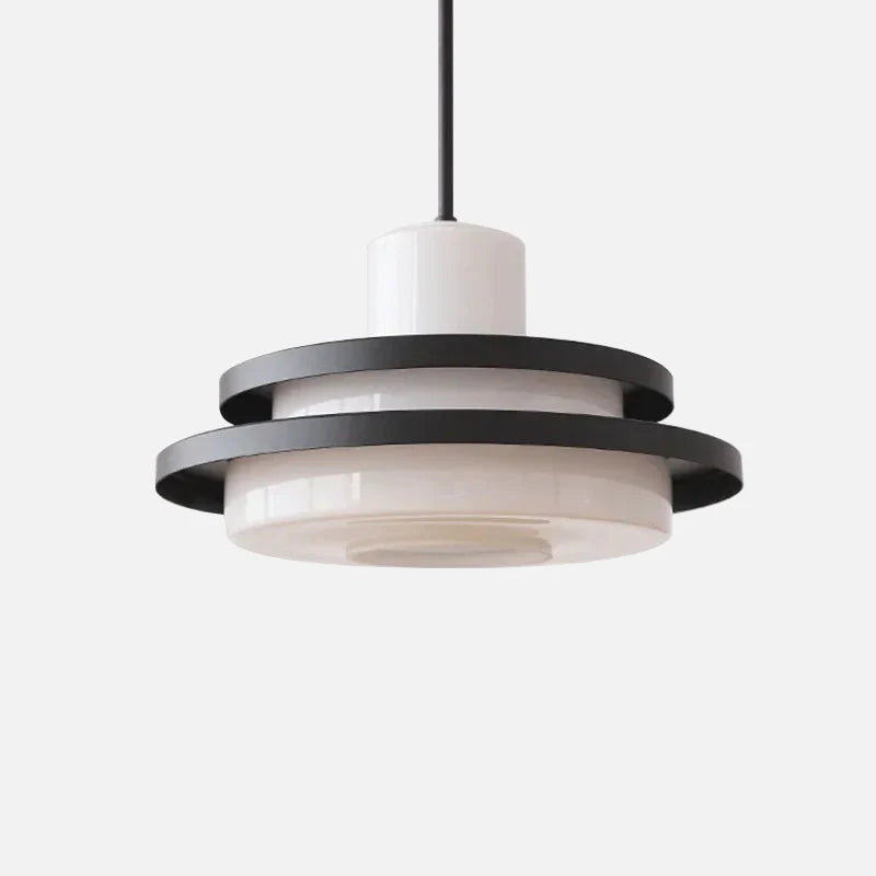 Elise UFO Acrylic Pendant Light Modern Black Red Ceiling Lamp