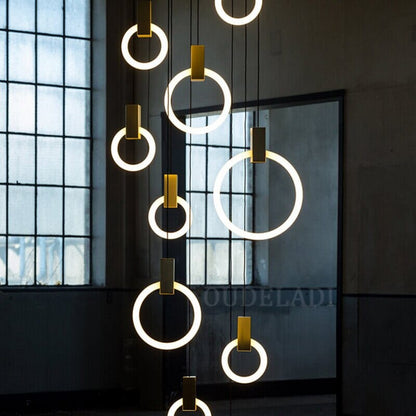 Pendentif Isabelle Cercle Lumineux