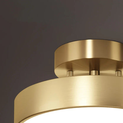 Juliette Brass Drum Ceiling Lamp