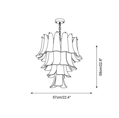 Élodie Valier Petal Chandelier