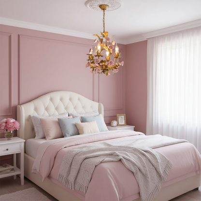 Éloise Valrosa Floral Chandelier