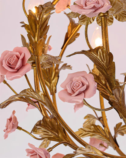 Éloise Valrosa Floral Chandelier