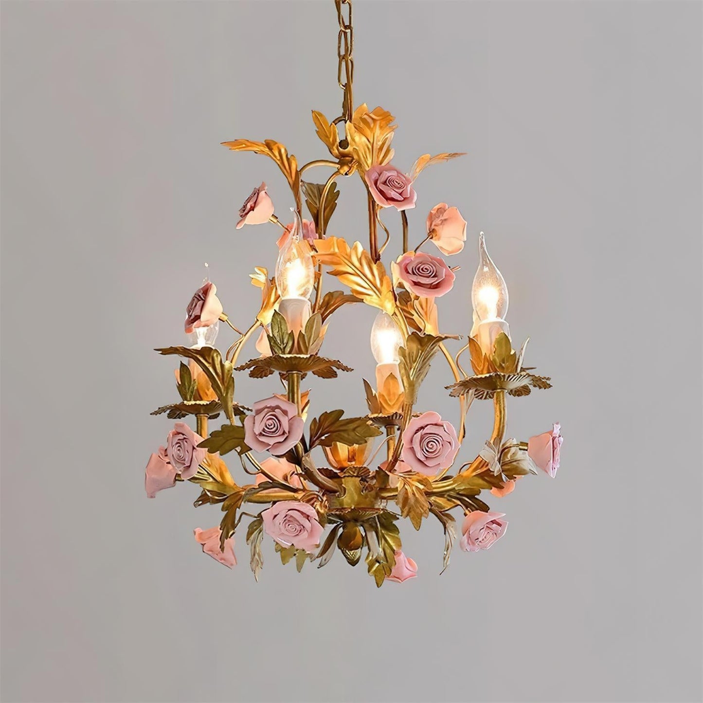 Éloise Valrosa Floral Chandelier
