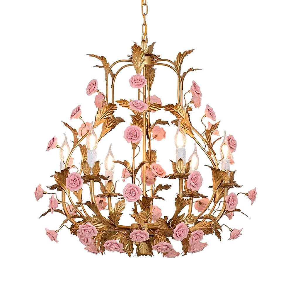 Éloise Valrosa Floral Chandelier