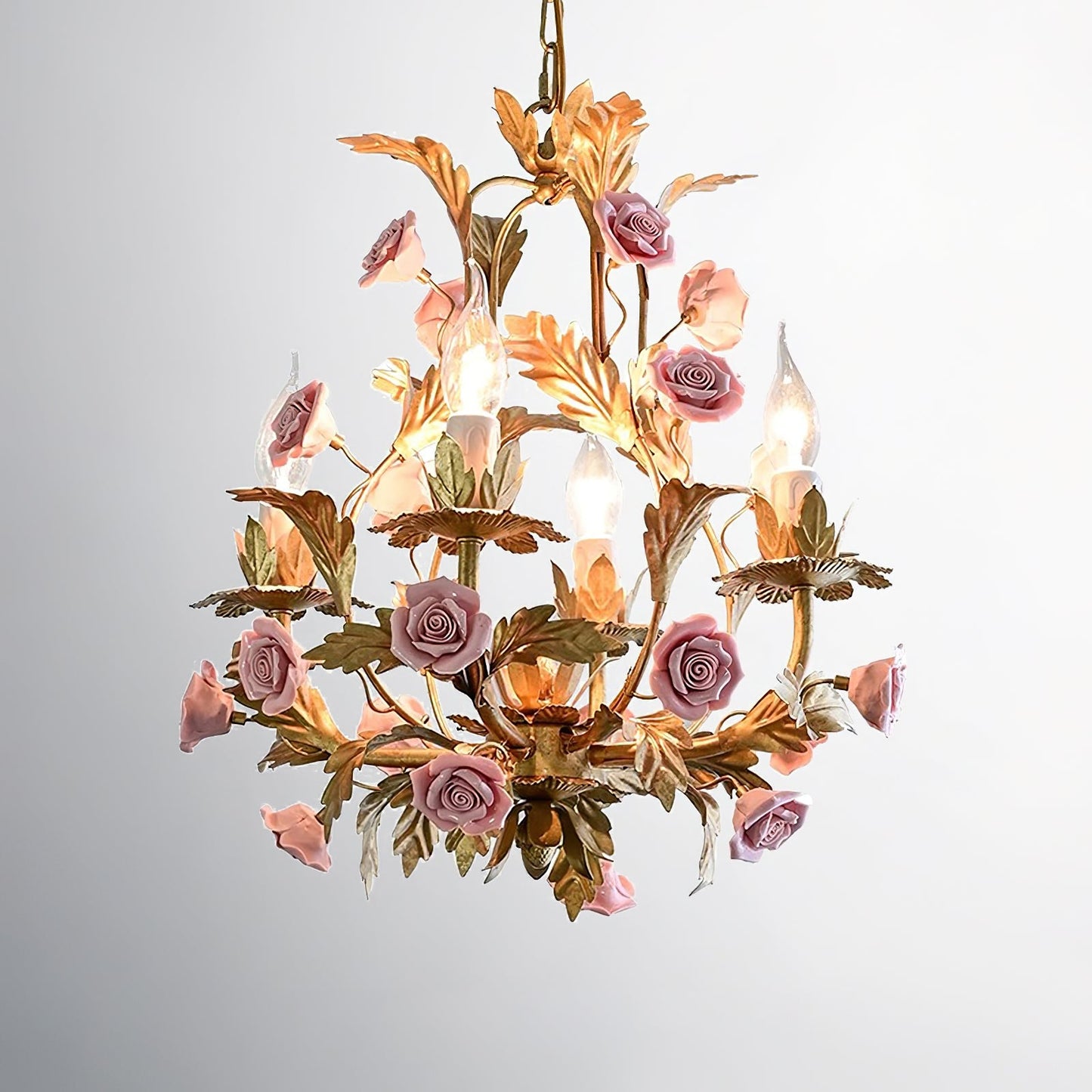 Éloise Valrosa Floral Chandelier