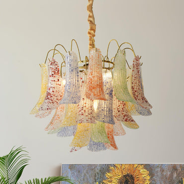 Lustre en verre de Murano Aurélie Venini