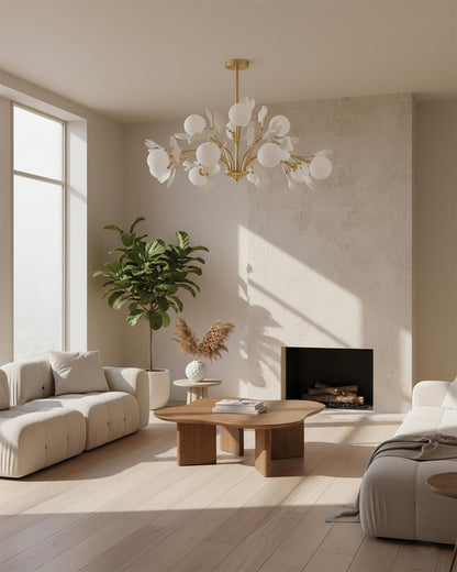 Éloïse Ginkgo Chandelier