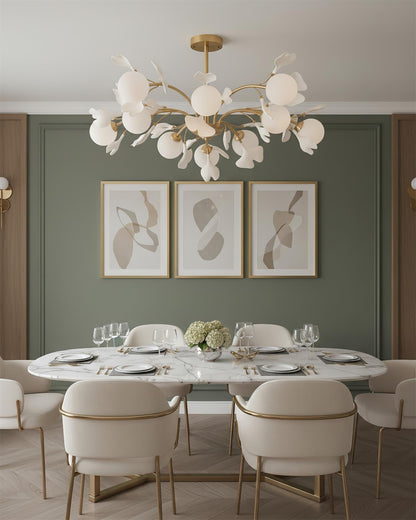 Éloïse Ginkgo Chandelier