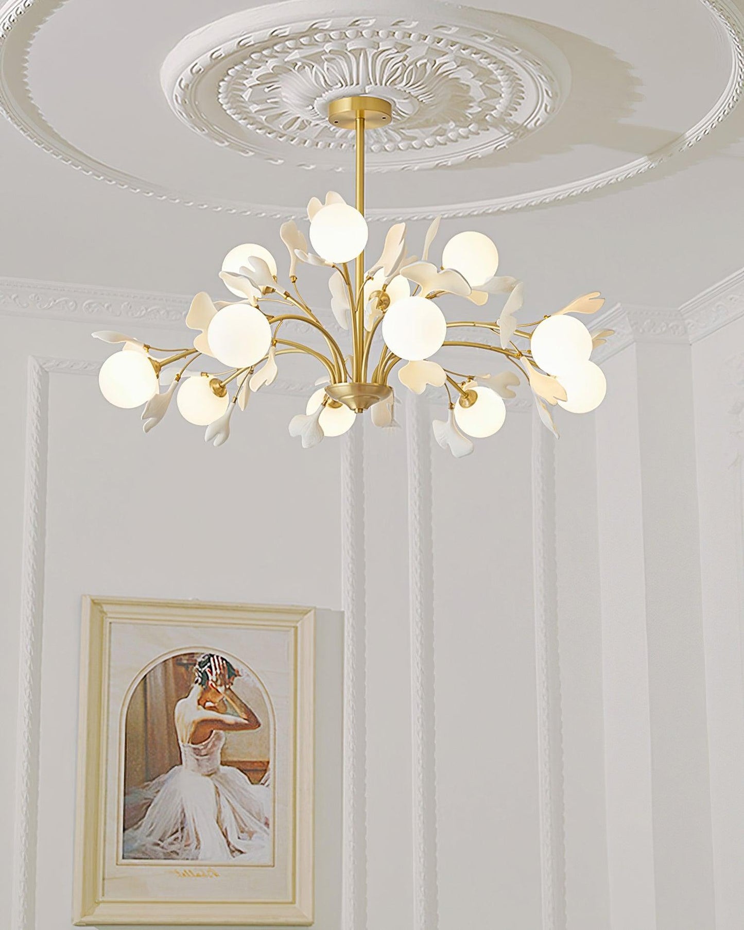 Éloïse Ginkgo Chandelier