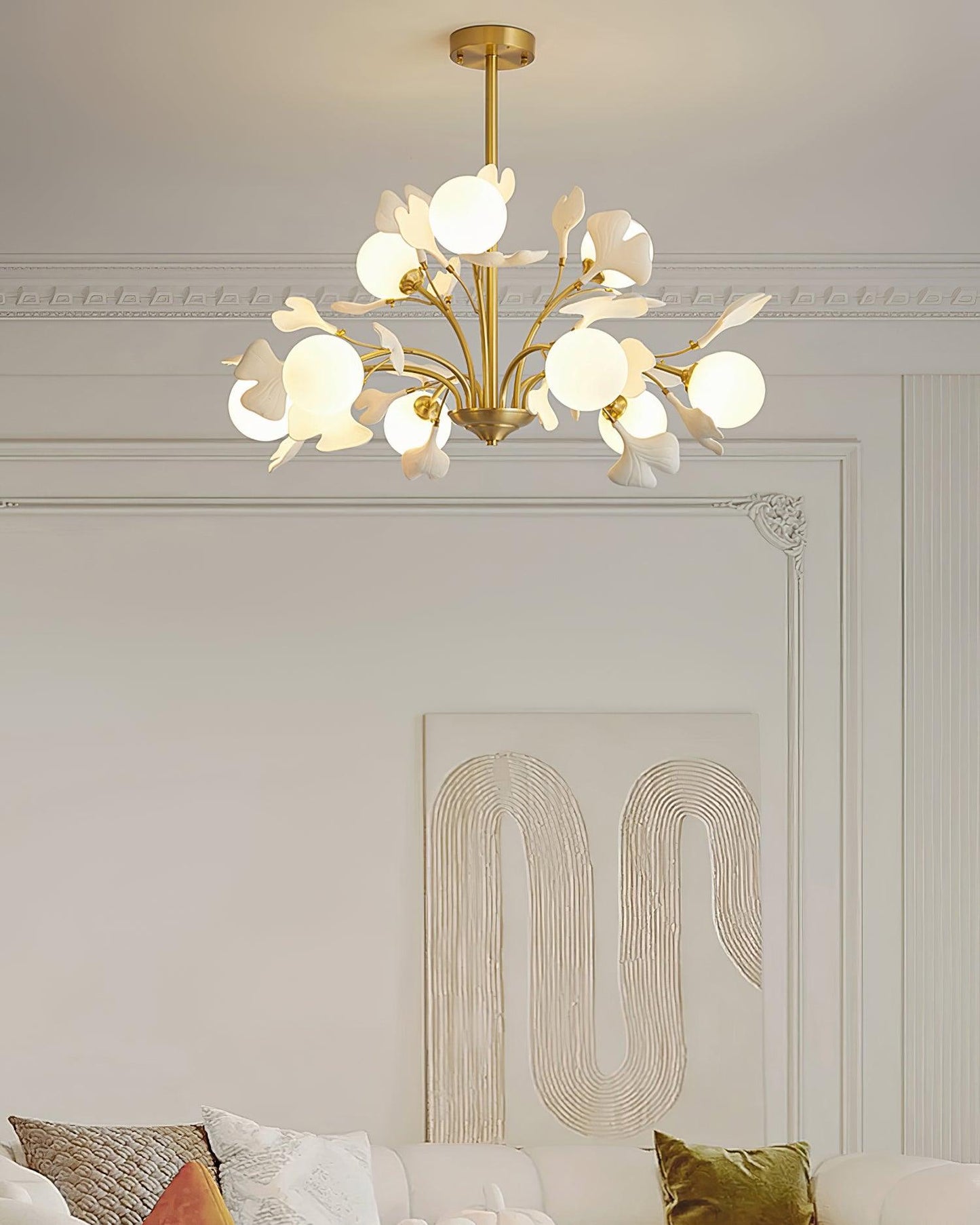 Éloïse Ginkgo Chandelier