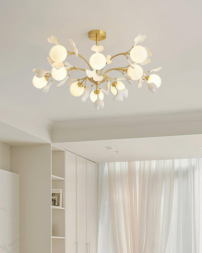 Éloïse Ginkgo Chandelier