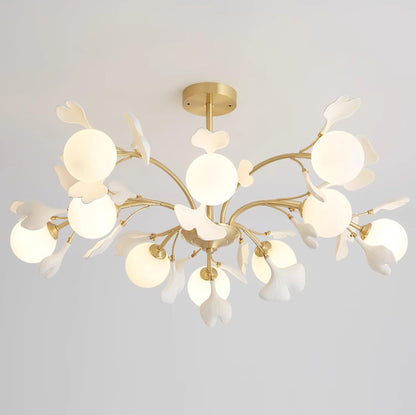 Éloïse Ginkgo Chandelier