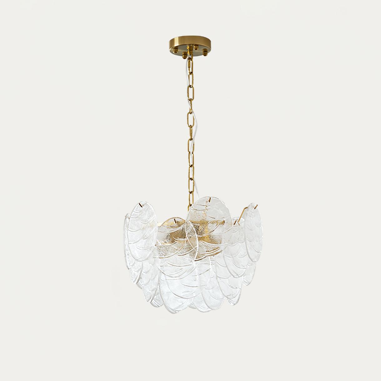 Lustre en verre victorien Clémence Disc